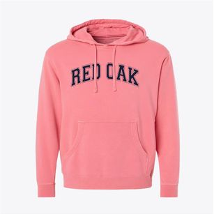 Red Oak Middle School Varsity Arch Pigment-Dyed Hoodie