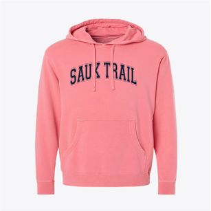 Sauk Trail Academy Varsity Arch Pigment-Dyed Hoodie