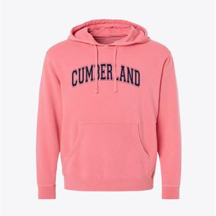 Cumberland Christian School Varsity Arch Pigment-Dyed Hoodie