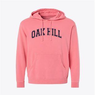 Oak Hill Elementary School Varsity Arch Pigment-Dyed Hoodie