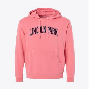 Lincoln Park Elementary School Varsity Arch Pigment-Dyed Hoodie