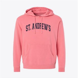 St. Andrew's School Varsity Arch Pigment-Dyed Hoodie