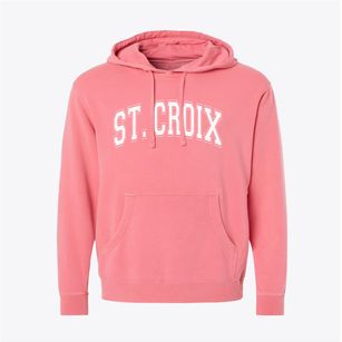Saint Croix Central Elementary School Varsity Arch Pigment-Dyed Hoodie