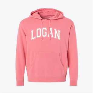 Logan Elementary School Varsity Arch Pigment-Dyed Hoodie
