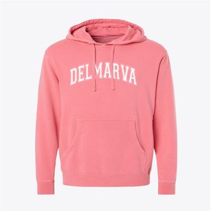 Delmarva Christian High School Varsity Arch Pigment-Dyed Hoodie