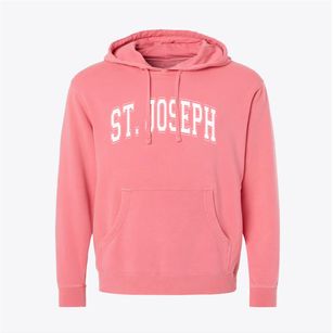 St. Joseph School Varsity Arch Pigment-Dyed Hoodie