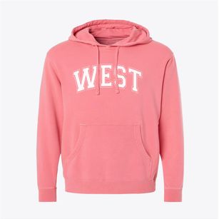 West Elementary School Varsity Arch Pigment-Dyed Hoodie