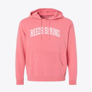 Reeds Spring High School Varsity Arch Pigment-Dyed Hoodie
