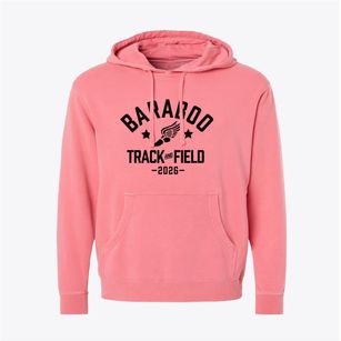 Baraboo High School Track and Field Pigment-Dyed Hoodie