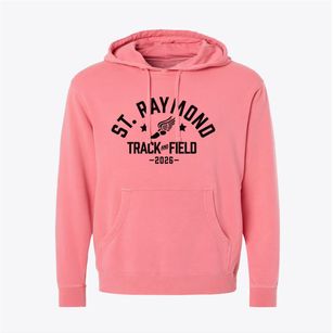 St Raymond Parish Track and Field Pigment-Dyed Hoodie