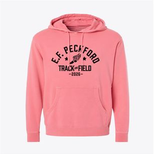 E.f. Beckford Richmond School Track and Field Pigment-Dyed Hoodie