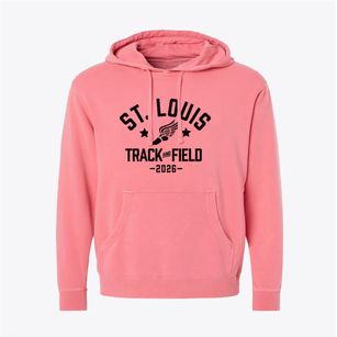 Saint Louis School Track and Field Pigment-Dyed Hoodie
