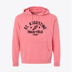 Saint Augustine School Track and Field Pigment-Dyed Hoodie