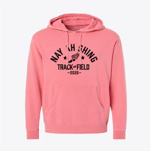 Nay Ah Shing School Track and Field Pigment-Dyed Hoodie