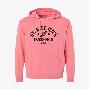 St. Stehpen's Church Track and Field Pigment-Dyed Hoodie