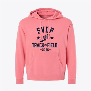 Saint Vincent De Paul School Track and Field Pigment-Dyed Hoodie