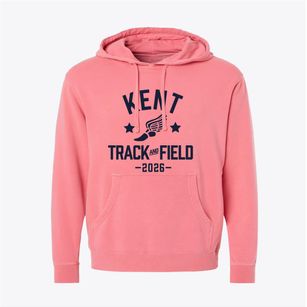 Kent Center School Track and Field Pigment-Dyed Hoodie