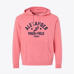 Alexander Robertson School Track and Field Pigment-Dyed Hoodie