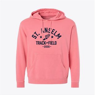 Saint Anselm School Track and Field Pigment-Dyed Hoodie