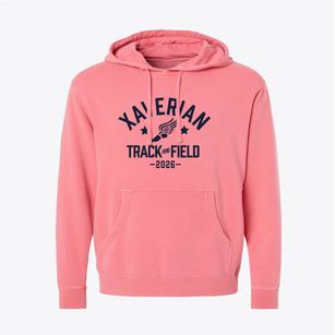 Xaverian High School Track and Field Pigment-Dyed Hoodie