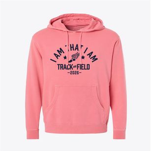 I Am That I Am Academy Track and Field Pigment-Dyed Hoodie