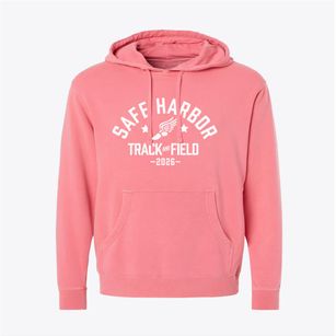 Safe Harbor Christian School Track and Field Pigment-Dyed Hoodie