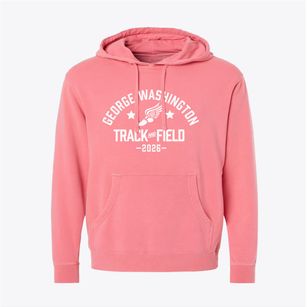 George Washington High School Track and Field Pigment-Dyed Hoodie