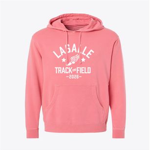 Lasalle School Track and Field Pigment-Dyed Hoodie