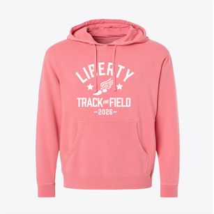 Liberty Christian School Track and Field Pigment-Dyed Hoodie