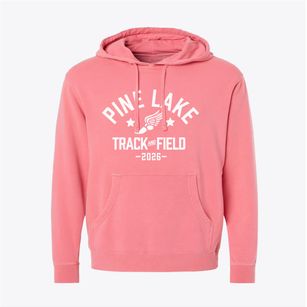 Pine Lake Preparatory Track and Field Pigment-Dyed Hoodie