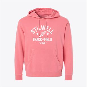 Stilwell Middle School Track and Field Pigment-Dyed Hoodie