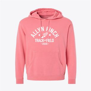 Allyn Finch Intermediate School Track and Field Pigment-Dyed Hoodie