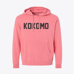 Kokomo Indiana Classic Block Pigment-Dyed Hoodie