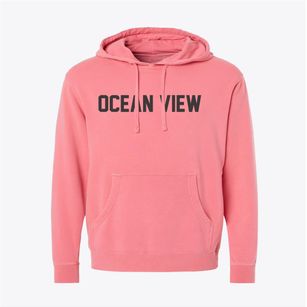 Ocean View Delaware Classic Block Pigment-Dyed Hoodie