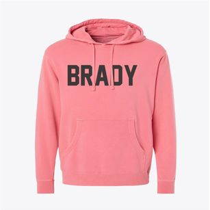 Brady Nebraska Classic Block Pigment-Dyed Hoodie