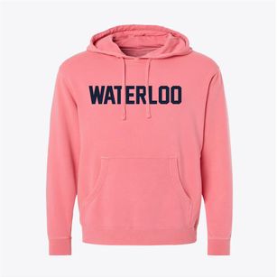 Waterloo Wisconsin Classic Block Pigment-Dyed Hoodie