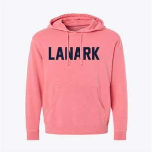 Lanark Wisconsin Classic Block Pigment-Dyed Hoodie