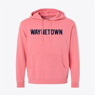 Waynetown Indiana Classic Block Pigment-Dyed Hoodie