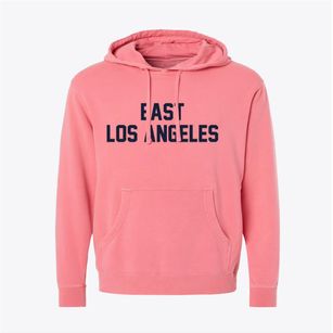 East Los Angeles California Classic Block Pigment-Dyed Hoodie
