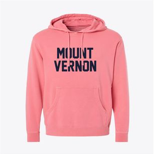 Mount Vernon Maryland Classic Block Pigment-Dyed Hoodie