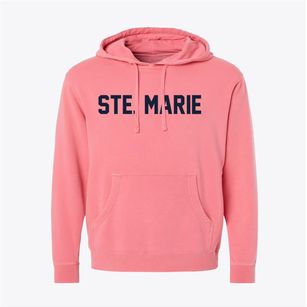 Ste. Marie Illinois Classic Block Pigment-Dyed Hoodie