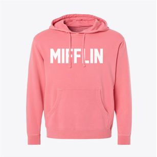 Mifflin Wisconsin Classic Block Pigment-Dyed Hoodie