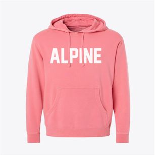 Alpine Oregon Classic Block Pigment-Dyed Hoodie