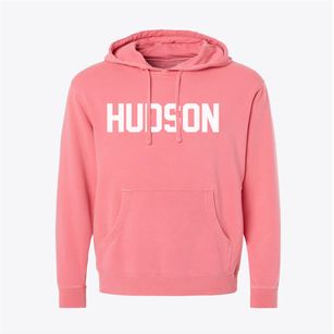 Hudson Wisconsin Classic Block Pigment-Dyed Hoodie