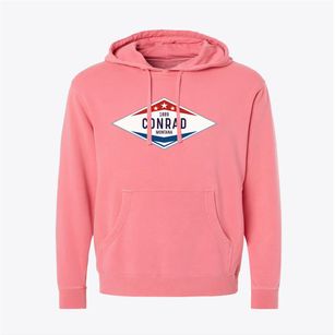 Conrad Montana Diamond Star Pigment-Dyed Hoodie