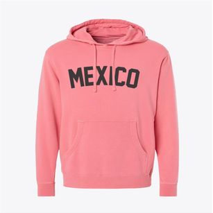 Mexico New York Classic Curve Pigment-Dyed Hoodie