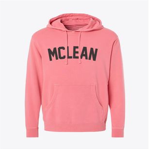 Mclean Texas Classic Curve Pigment-Dyed Hoodie