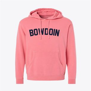 Bowdoin Maine Classic Curve Pigment-Dyed Hoodie