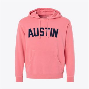 Austin Minnesota Classic Curve Pigment-Dyed Hoodie