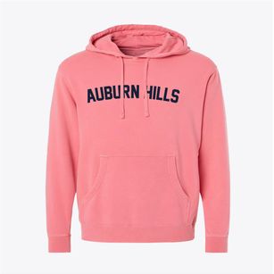 Auburn Hills Michigan Classic Curve Pigment-Dyed Hoodie